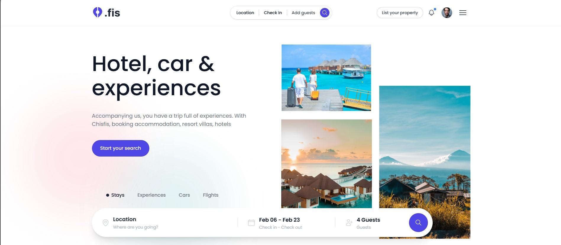 Travel Booking Experience Platform